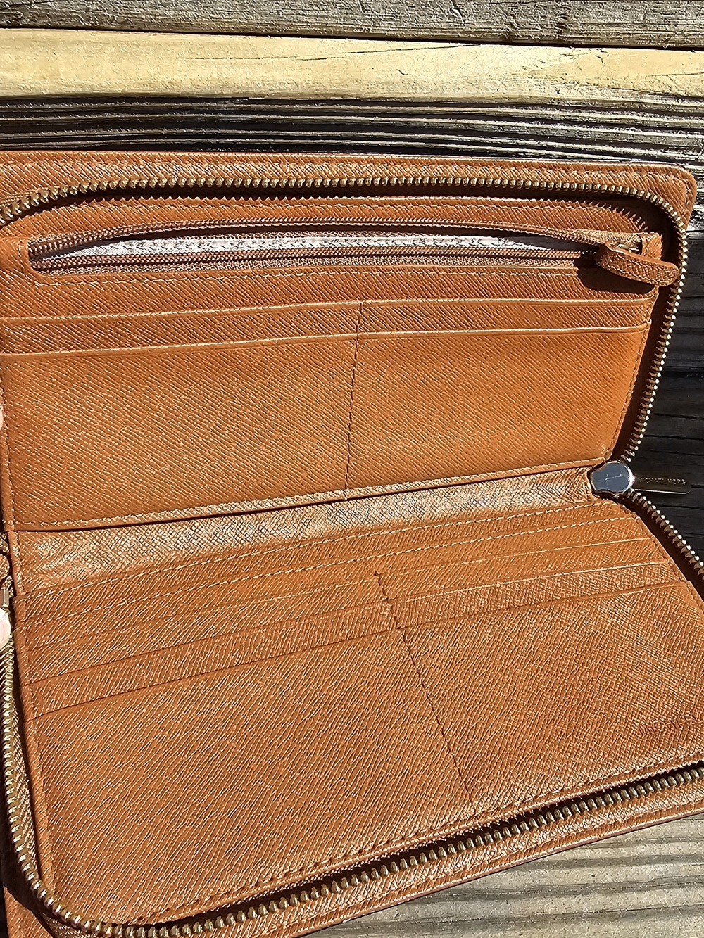Michael Kors Brown Leather Wallet - Picture 3 of 7
